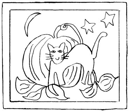 Cat & Pumpkin
