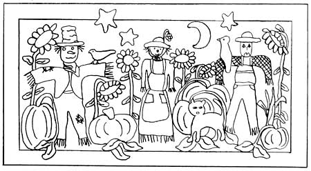 Scarecrows & Sunflowers